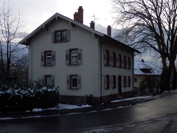 Ärztemangel, Foto 2015, Haus, Kindheit, Bahnhof, Peter Kulpe, Waldkirch,